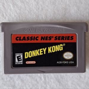 Donkey Kong Classic Arcade Game Gameboy Advanced Game